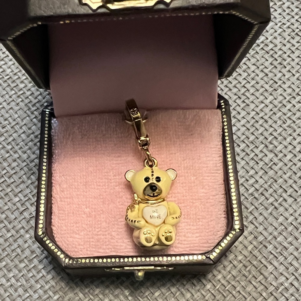 Vintage Juicy Couture Bear charm “be mine”